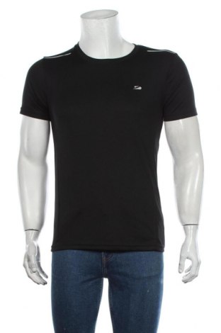 Мъжка тениска LCW, Размер M, Цвят Черен, Полиестер, Цена 19,11 лв.