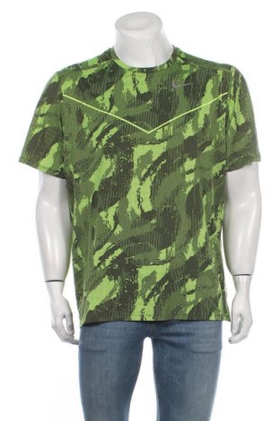 Мъжка тениска Nike, Размер XXL, Цвят Зелен, Полиестер, Цена 33,60 лв.