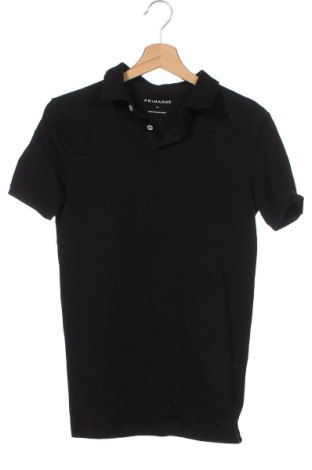 Мъжка тениска Primark, Размер XS, Цвят Черен, 95% памук, 5% еластан, Цена 16,86 лв.
