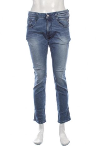 Pánské džíny  Replay, Velikost M, Barva Modrá, 85% bavlna, 10% polyester, 5% elastan, Cena  1 316,00 Kč