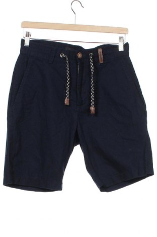 Herren Shorts Indicode, Größe S, Farbe Blau, 55% Leinen, 45% Baumwolle, Preis 15,30 €