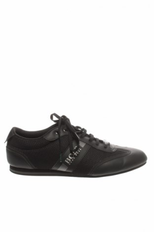 Мъжки обувки Hugo Boss, Размер 44, Цвят Черен, Еко кожа, текстил, Цена 159,50 лв.