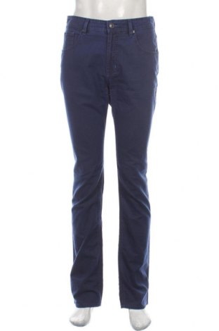 Мъжки панталон A.W.Dunmore, Размер M, Цвят Син, 97% памук, 3% еластан, Цена 29,40 лв.