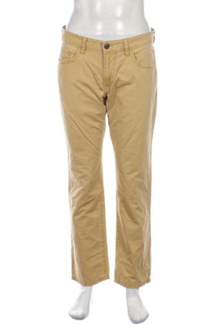 Męskie spodnie Camel Active, Rozmiar M, Kolor Żółty, 98% bawełna, 2% elastyna, Cena 134,34 zł