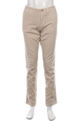 Мъжки панталон Napapijri, Размер L, Цвят Бежов, 90% памук, 8% полиестер, 2% еластан, Цена 108,15 лв.