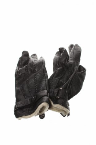 Ръкавици, Цвят Черен, Естествена кожа, Цена 23,00 лв.