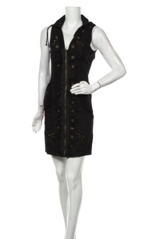 Φόρεμα Desigual, Μέγεθος S, Χρώμα Μαύρο, Βαμβάκι, Τιμή 21,16 €