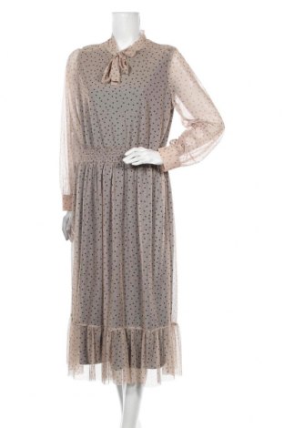 Kleid Reserved, Größe XL, Farbe Beige, 98% Polyester, 2% Elastan, Preis 24,36 €