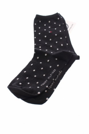 Чорапи Tommy Hilfiger, Размер S, Цвят Черен, Цена 19,20 лв.