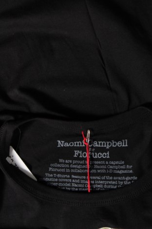 Дамска блуза Fiorucci X Naomi Campbell, Размер M, Цвят Черен, Цена 23,00 лв.