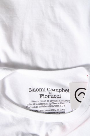 Дамска блуза Fiorucci X Naomi Campbell, Размер XL, Цвят Бял, Цена 25,30 лв.