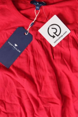 Дамска блуза Tom Tailor, Размер XS, Цвят Червен, Цена 17,40 лв.