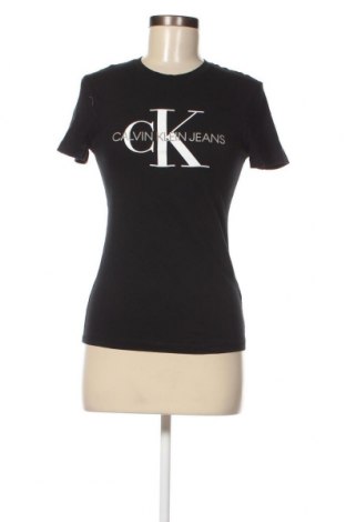 Дамска тениска Calvin Klein Jeans, Размер XS, Цвят Черен, Цена 40,50 лв.
