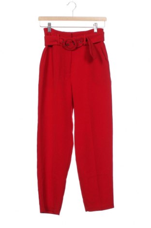 Дамски панталон Topshop, Размер XS, Цвят Червен, Цена 41,00 лв.