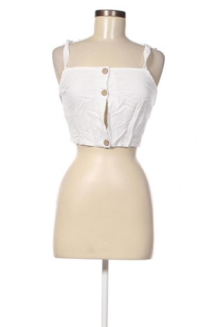 Γυναικείο αμάνικο μπλουζάκι Ginger, Μέγεθος S, Χρώμα Λευκό, Τιμή 2,71 €