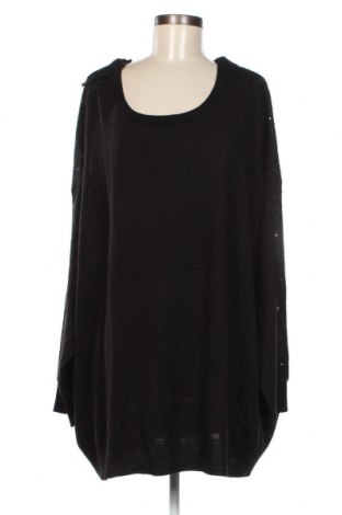 Дамски пуловер Janina, Размер 5XL, Цвят Черен, Цена 38,00 лв.
