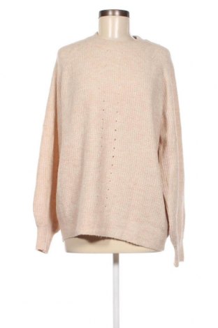 Γυναικείο πουλόβερ Liz Devy, Μέγεθος XL, Χρώμα  Μπέζ, Τιμή 18,81 €