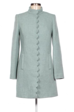 Γυναικείο παλτό Naf Naf, Μέγεθος S, Χρώμα Πράσινο, Τιμή 179,90 €