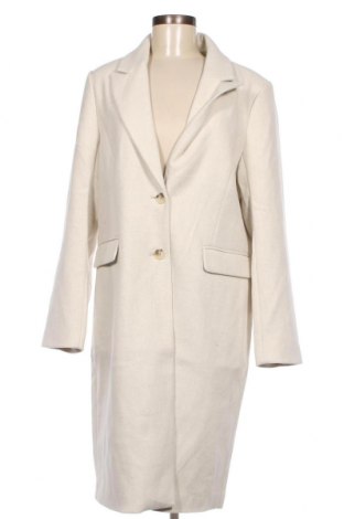 Дамско палто Pieces, Размер XL, Цвят Бежов, Цена 65,40 лв.
