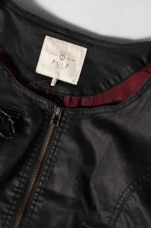Γυναικείο μπουφάν Pulz Jeans, Μέγεθος L, Χρώμα Μαύρο, Τιμή 42,06 €