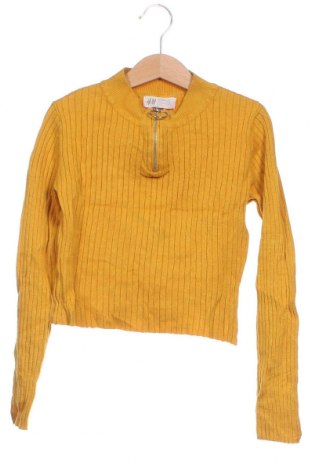 Kinderpullover H&M, Größe 8-9y/ 134-140 cm, Farbe Gelb, Preis € 3,23