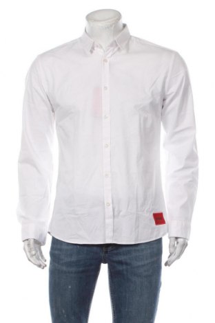 Мъжка риза Hugo Boss, Размер L, Цвят Бял, Цена 185,60 лв.