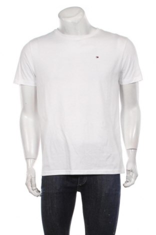 Мъжка тениска Tommy Hilfiger, Размер M, Цвят Бял, Цена 57,75 лв.
