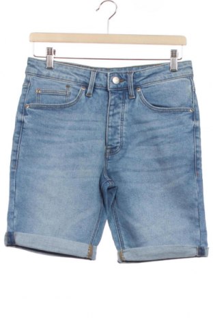 Pantaloni scurți de bărbați Review, Mărime XS, Culoare Albastru, Preț 64,47 Lei