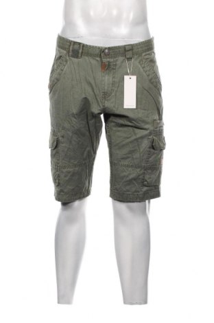 Pantaloni scurți de bărbați Tom Tailor, Mărime M, Culoare Verde, Preț 64,47 Lei