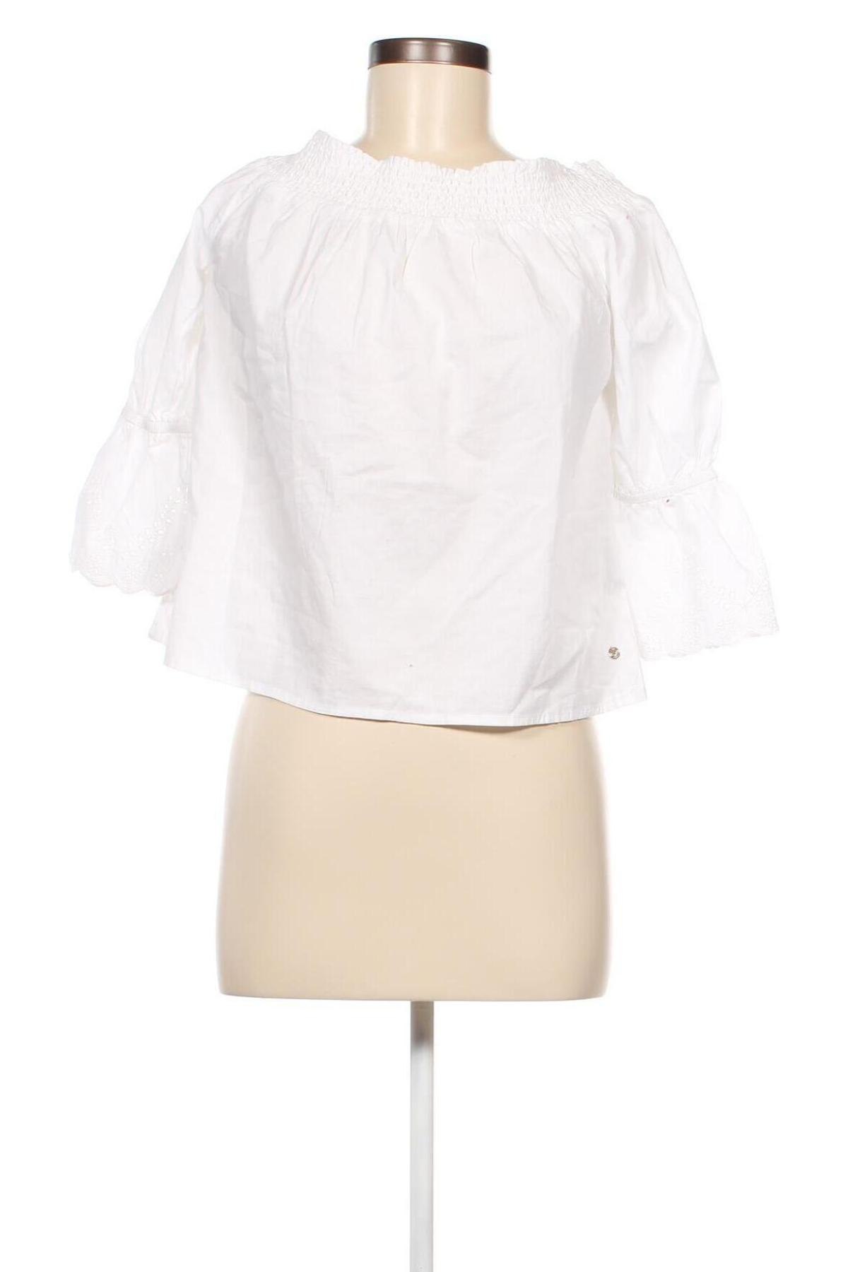 Дамска блуза Tom Tailor, Размер XS, Цвят Бял, Цена 17,40 лв.