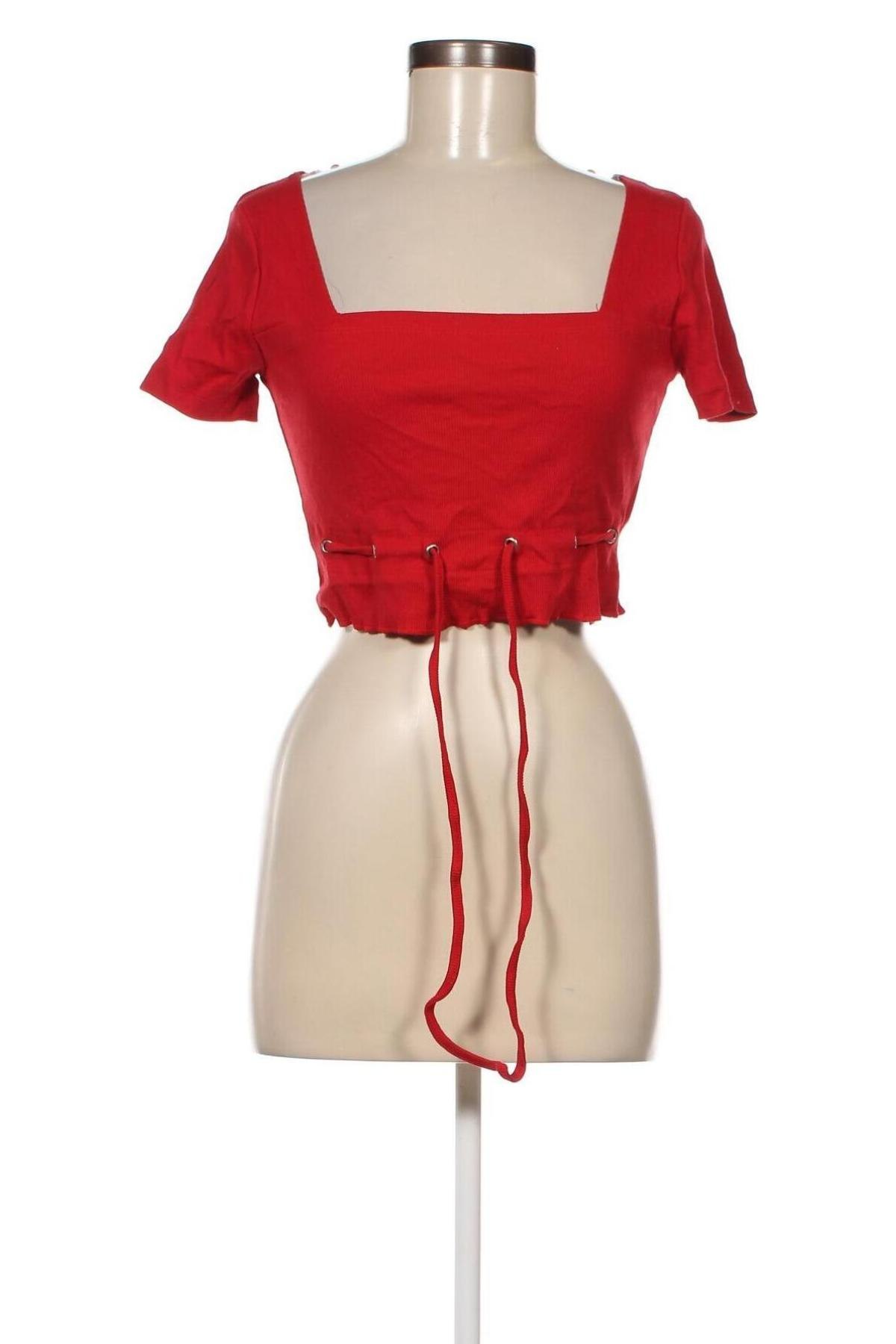 Дамска блуза Trendyol, Размер XS, Цвят Червен, Цена 87,00 лв.