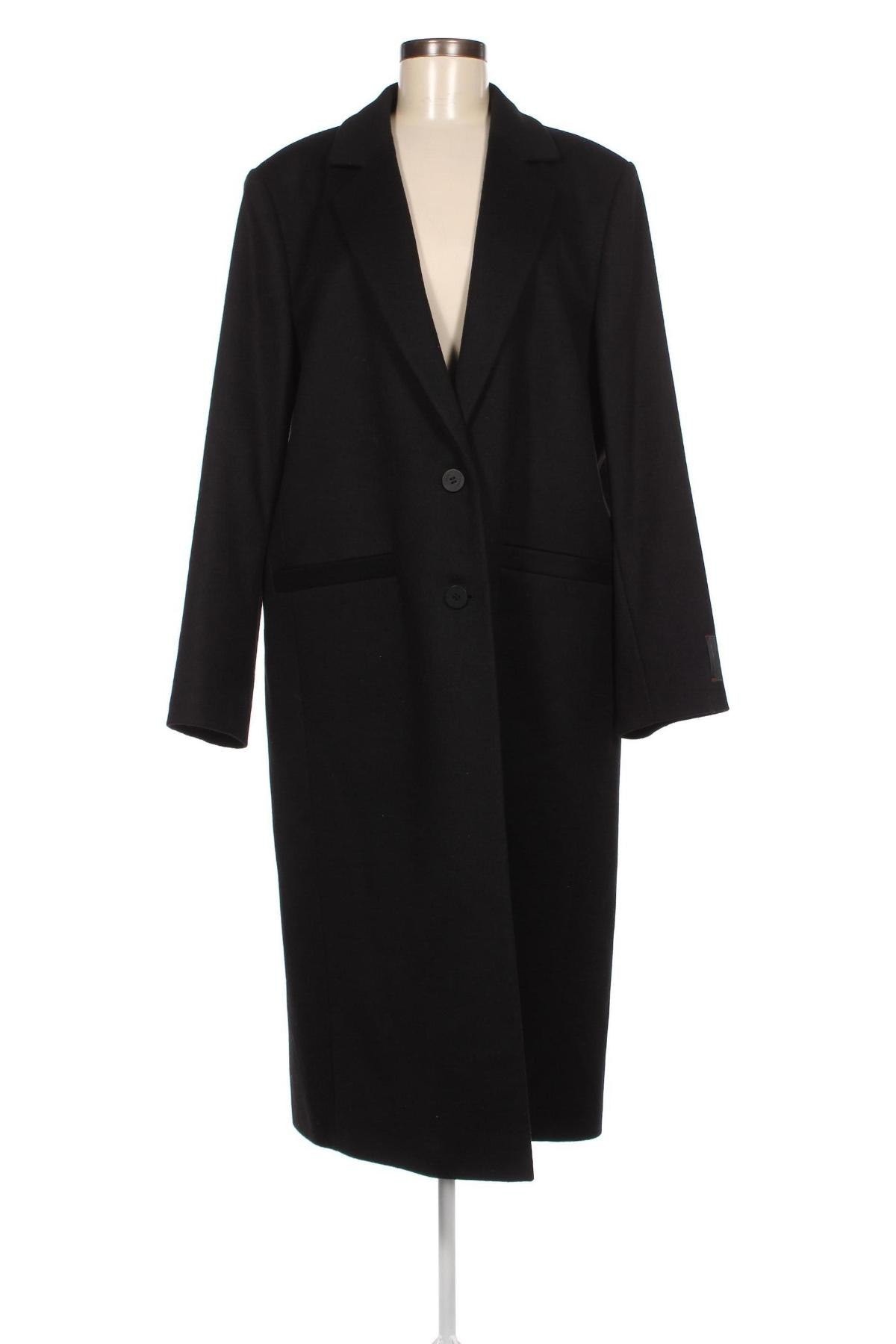 Dámský kabát  Hugo Boss, Velikost XL, Barva Černá, Cena  10 640,00 Kč