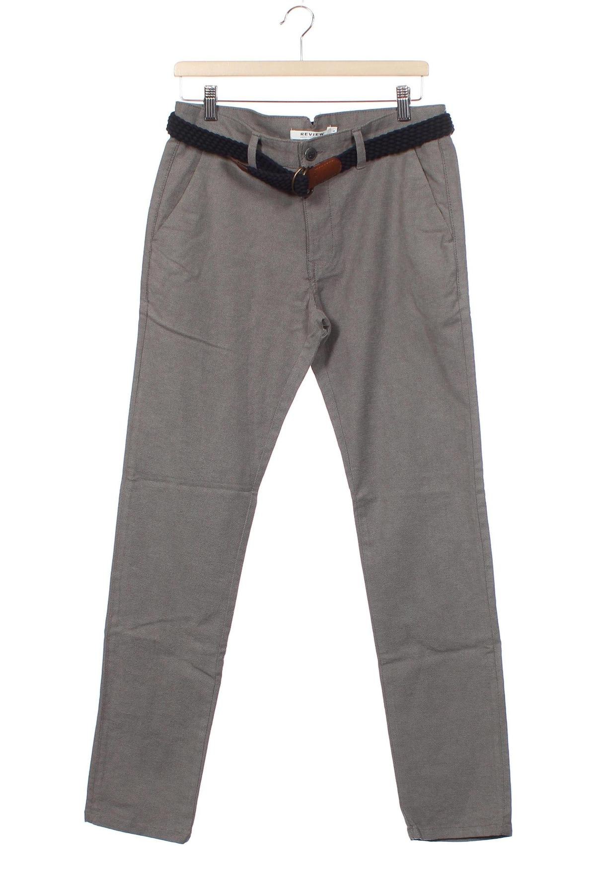 Мъжки панталон Review, Размер S, Цвят Сив, Цена 34,65 лв.
