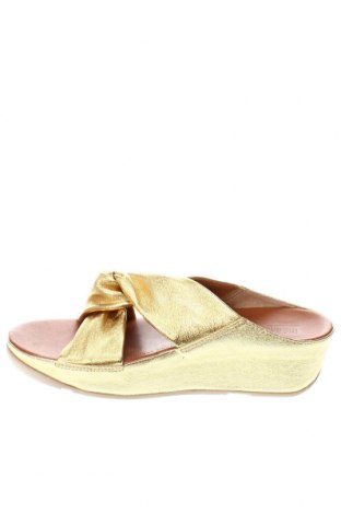 Γυναικείες παντόφλες Flip Flop, Μέγεθος 38, Χρώμα Χρυσαφί, Τιμή 31,96 €