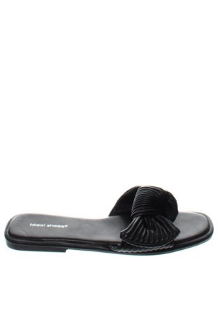 Hausschuhe Ideal Shoes, Größe 39, Farbe Schwarz, Preis 19,18 €