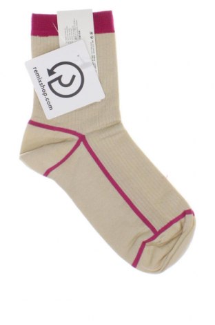 Чорапи Happy Socks, Размер M, Цвят Бежов, Цена 23,49 лв.