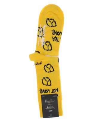 Socken Happy Socks, Größe L, Farbe Gelb, Preis 12,71 €