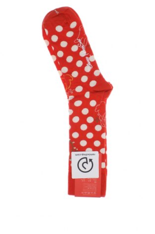 Чорапи Happy Socks, Размер L, Цвят Червен, Цена 23,49 лв.