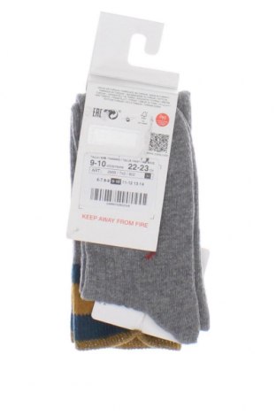 Чорапи Zara, Размер 9-10y/ 140-146 см, Цвят Сив, Цена 11,85 лв.