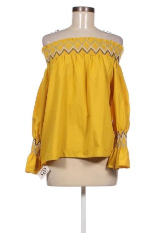 Дамска блуза, Размер S, Цвят Жълт, Цена 15,75 лв.