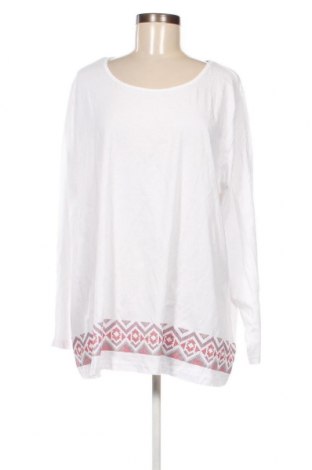 Γυναικεία μπλούζα, Μέγεθος 4XL, Χρώμα Λευκό, Τιμή 7,05 €