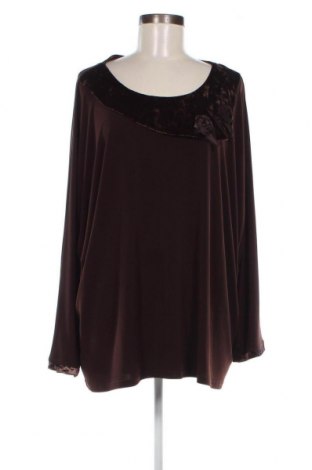 Дамска блуза, Размер 3XL, Цвят Кафяв, Цена 18,60 лв.