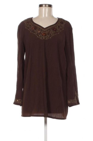 Дамска блуза, Размер XL, Цвят Кафяв, Цена 30,77 лв.