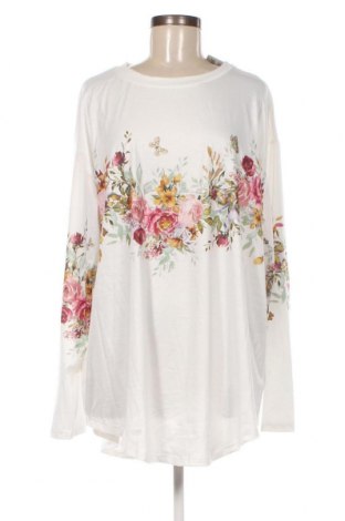 Γυναικεία μπλούζα, Μέγεθος 5XL, Χρώμα Λευκό, Τιμή 9,72 €