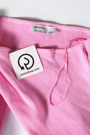 Дамска блуза - боди Bershka, Размер S, Цвят Розов, Цена 31,00 лв.