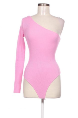 Дамска блуза - боди Bershka, Размер S, Цвят Розов, Цена 31,00 лв.
