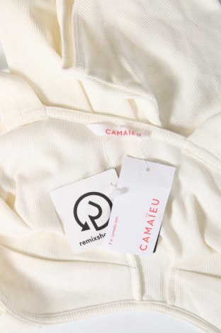 Γυναικεία μπλούζα-Κορμάκι Camaieu, Μέγεθος L, Χρώμα Εκρού, Τιμή 5,19 €