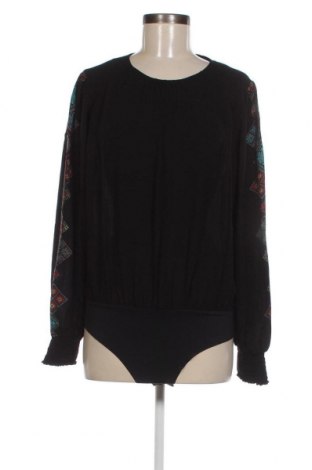 Дамска блуза - боди Desigual, Размер XL, Цвят Черен, Цена 89,64 лв.