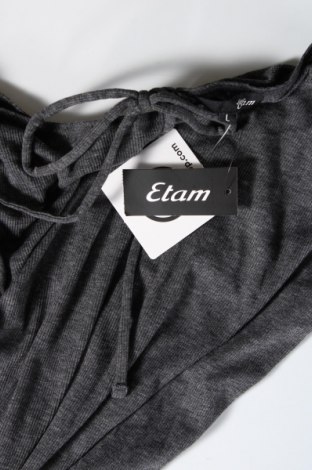 Дамска блуза - боди Etam, Размер L, Цвят Сив, Цена 23,10 лв.
