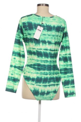 Дамска блуза - боди FILA, Размер L, Цвят Зелен, Цена 15,40 лв.